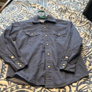 Boys cinch pearl snap shirt